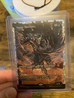 MTG Super Shredder (Showcase) (Fracture Foil) Teenage Mutant Ninja Turtles 295 - Image 1