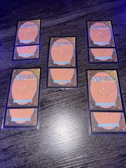 MTG Final Fantasy Track Foil Full Art Basic Lands (2 of each basic land type) - Image 2