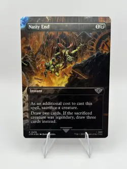 FOIL - Nasty End - 0416 - MTG The Lord of the Rings (2023) - Borderless - NM - Image 1