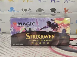 Magic the Gathering Strixhaven: School Of Mages - Set Booster Box Sealed English - Image 2