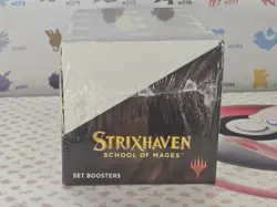 Magic the Gathering Strixhaven: School Of Mages - Set Booster Box Sealed English - Image 3