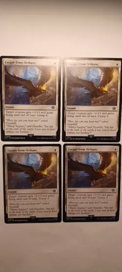MTG Escape From Orthanc X 4 - Common, NM/M - Image 1