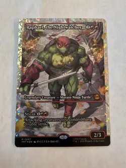 Raphael, the Nightwatcher (Showcase) Teenage Mutant Ninja Turtles Fractured Foil - Image 1