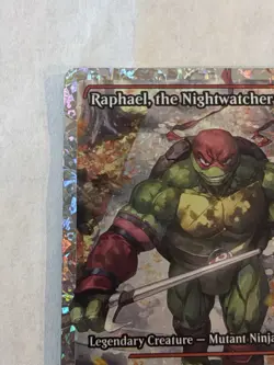 Raphael, the Nightwatcher (Showcase) Teenage Mutant Ninja Turtles Fractured Foil - Image 2