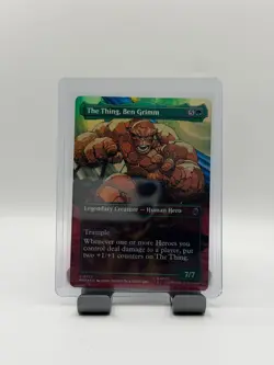 MTG, The Thing, Ben Grimm FOIL $3 ORDER MIN 322 (Borderless) Marvel Super Heroes - Image 1