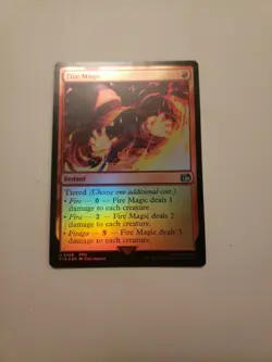 Fire Magic Final Fantasy Foil Card Magic: The Gathering - Image 1