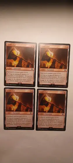 MTG Gimli's Axe X 4 - Common, NM/M - Image 1
