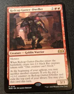Redcap Gutter-Dweller - WOE - MTG - EN - NM - 0146 - Image 1