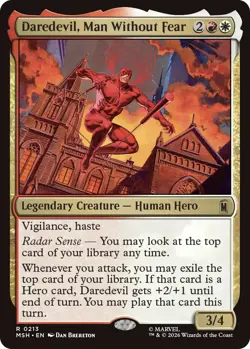 Daredevil, Man Without Fear - MSH - MTG - NM - EN - 0213 - Image 1