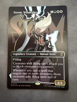 Storm, Windrider (Borderless) Marvel Super Heroes Foil - Image 1