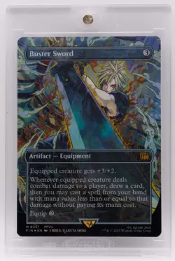 Buster Sword (Borderless) Final Fantasy Foil - Image 1