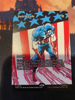 MTG Marvel Super Heroes Path to Exile Borderless - Image 1