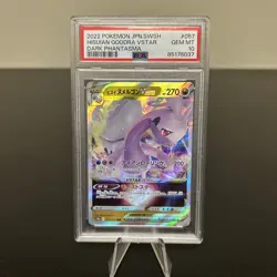 Pokemon TCG: Hisuian Goodra VSTAR 057/071 Dark Phantasma Holo (Japanese) PSA 10 - Image 1