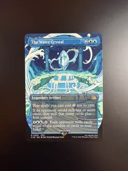 MTG Final Fantasy English The Water Crystal Borderless 0333 Non-Foil - Image 1