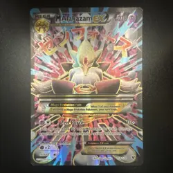 Pokemon M Alakazam EX 118/124 Fates Collide Ultra Rare Full Art Holo EN - Image 1