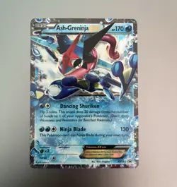 Pokemon Ash-Greninja EX XY133 XY Promo Holo English 2016 Basic 170 HP - Image 1
