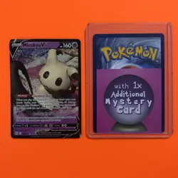 Mimikyu V Holo Rare 068/172 Pokemon Card Brilliant Stars Near Mint English - Image 1