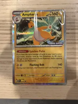 Pokemon TCG Chaos Rising Sealed Ampharos Deck MEP 075 Build N Battle - Image 1