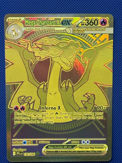 Pokemon Mega Charizard X ex ( 130/094) - Phantasmal Flames - English - NM/M - Image 1