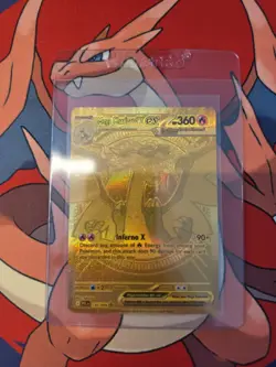 Pokemon Mega Charizard X ex ( 130/094) - Phantasmal Flames - English - NM/M - Image 3