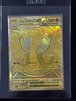 Pokemon Mega Charizard X ex ( 130/094) - Phantasmal Flames - English - NM/M - Image 1