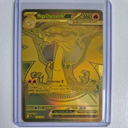 Pokemon Mega Charizard X ex ( 130/094) - Phantasmal Flames - English - NM/M - Image 1