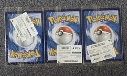 3x Pokemon TCG Pikachu At The Museum Promo Card UK Exclusive BUNDLE (Sealed) - Image 2