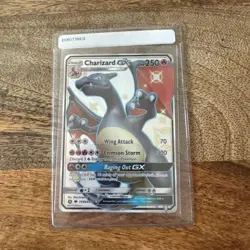 Pokemon TCG Shiny Charizard GX Hidden Fates SV49/SV94 Holo Full Art NM Condition - Image 1