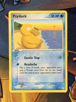 2004 Pokemon TCG Team Rocket Returns Psyduck 70/109 Non-Holo Common NM - Image 1
