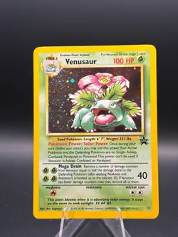 Venusaur - 13 - Pokemon Wizards Black Star Promo Card Game Boy Holo NM - Image 1