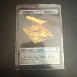 Boo Token MTG FOIL Adventures in Forgotten Realms Commander Token Magic Card x1 - Image 2