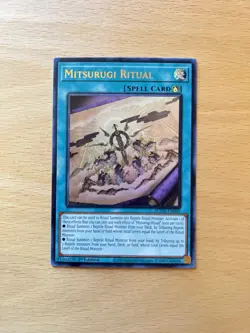 Yu-Gi-Oh! TCG Mitsurugi Ritual 1st Edition Ultra Rare (SET) Supreme Darkness - Image 1