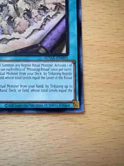Yu-Gi-Oh! TCG Mitsurugi Ritual 1st Edition Ultra Rare (SET) Supreme Darkness - Image 4