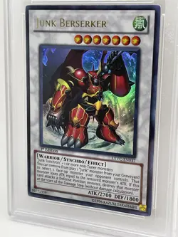 Junk Berserker 2011 PSA 9 MINT 1st Edition Ultra Rare EXVC-EN037 Yugioh - Image 3