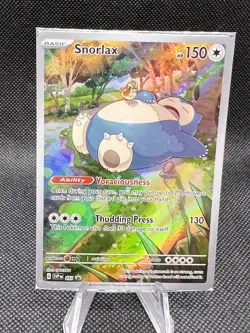 Pokemon TCG Snorlax SVP 051 Scarlet & Violet 151 Promo Card Sealed MINT - Image 1