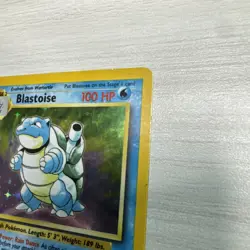 Pokemon TCG CARD Blastoise 2/102 Base Set Holo Rare Unlimited MP/HP - Image 4
