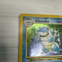 Pokemon TCG CARD Blastoise 2/102 Base Set Holo Rare Unlimited MP/HP - Image 5