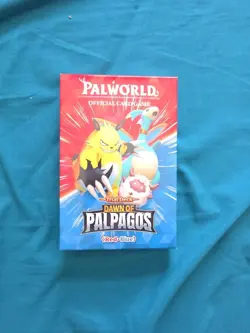 Palworld Official Card Game Trial Deck Dawn of Palpagos Red/Blue 1st Ed - Image 1
