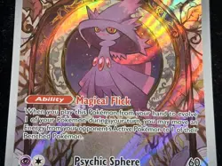 Pokemon Mismagius Holo Rare TCG Card 212/193 Sv02 Paldea Evolved Illustration - Image 3