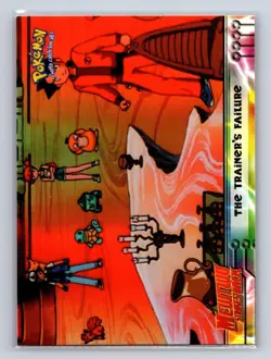 The Trainer's Failure #22 Topps The First Movie Trading Cards Pokemon LP - Image 1