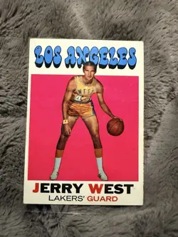 Topps 1969-70 Los Angeles Lakers Team Set 5-Card Lot West Chamberlain - Image 2