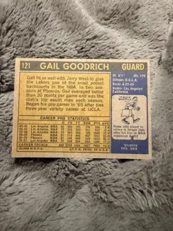 Topps 1969-70 Los Angeles Lakers Team Set 5-Card Lot West Chamberlain - Image 5