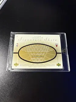 2002-03 Upper Deck Sweet Shot Tyson Chandler Signature Shots Auto #TC Bulls - Image 2
