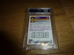 2003 Topps Chrome REFRACTOR #142 Luke Walton RC PSA 9 MINT Rookie Card - Image 2