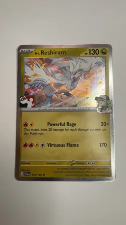 N'S RESHIRAM 116/159 RARE PRIZE PACK SERIES CARDS POKEMON NEAR MINT - Image 1