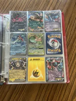 Pokemon Binder With Lots Of Good Cards And Common Cards - Image 5