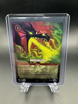 Dragon Fire (1/C1) - Disney Lorcana Promo Cards (DLPC) FOIL - Image 1