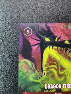 Dragon Fire (1/C1) - Disney Lorcana Promo Cards (DLPC) FOIL - Image 3
