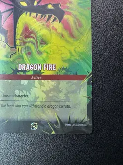 Dragon Fire (1/C1) - Disney Lorcana Promo Cards (DLPC) FOIL - Image 5