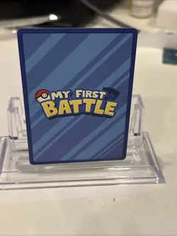 Bulbasaur Blue Border (Bulbasaur Stamp) My First Battle Pokemon English Card LP - Image 2
